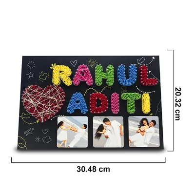 Personalized Wooden photo frame